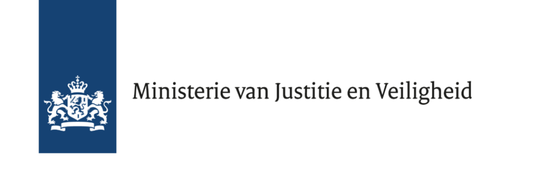 Ministerie van Justitie en Veiligheid logo